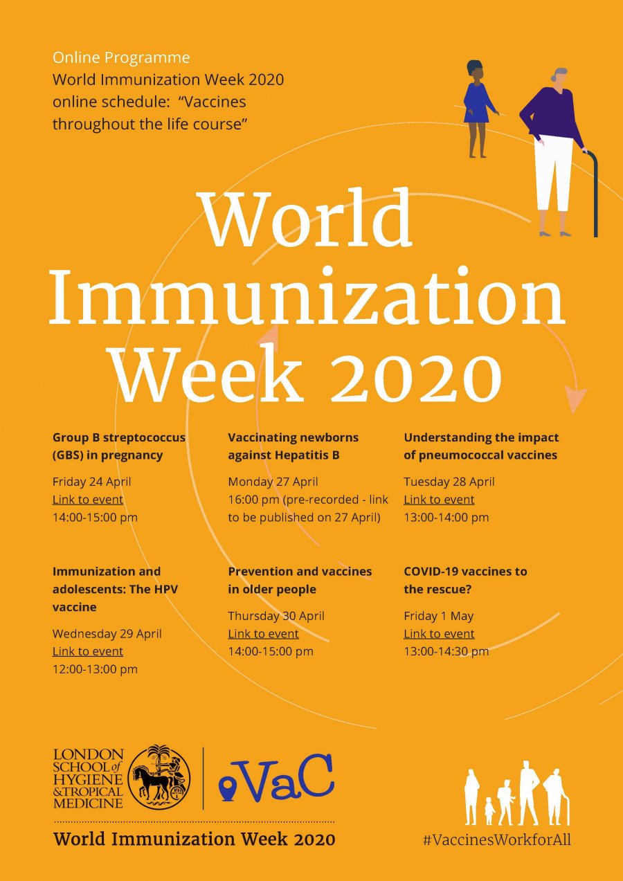 World Immunization Week 2020 LSHTM